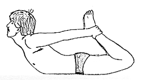 Illustration Yogastellung